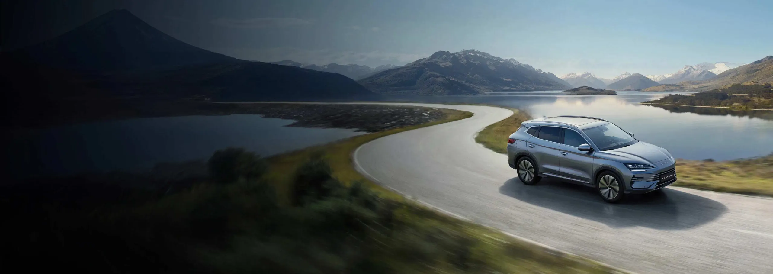 BYD SEAL U DM-i em andamento na natureza