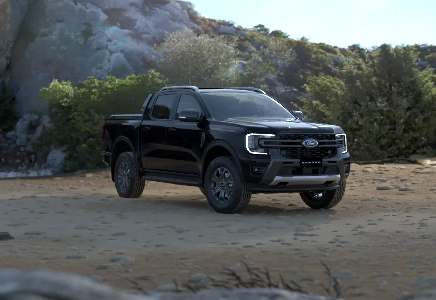 Ranger Wildtrak Noir côté gauche