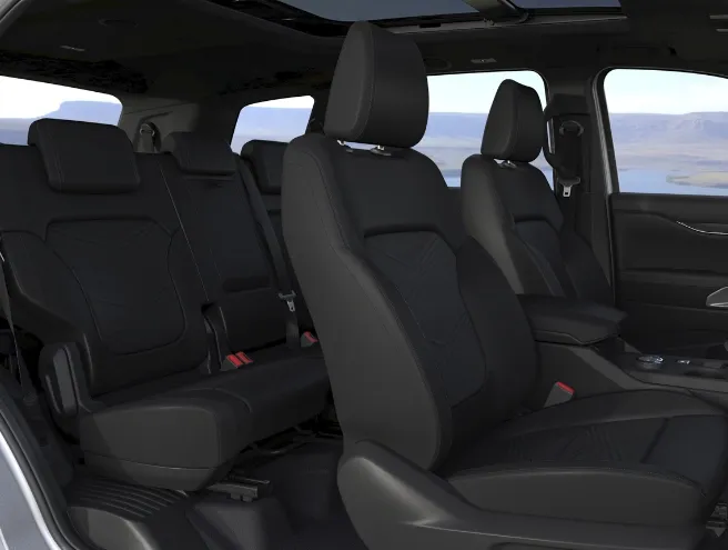 Ford Everest rear seats