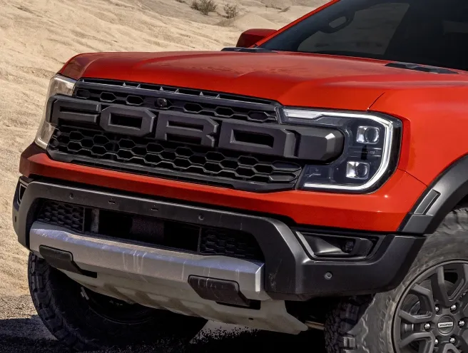 Frente da Ford Ranger Raptor