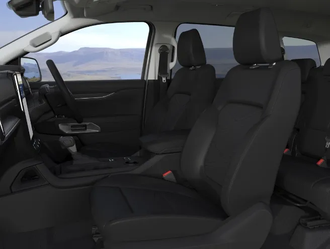 Ford Everest XLT front seats