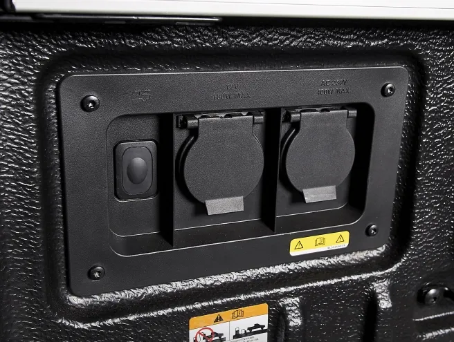 Sockets on the back of the ford ranger