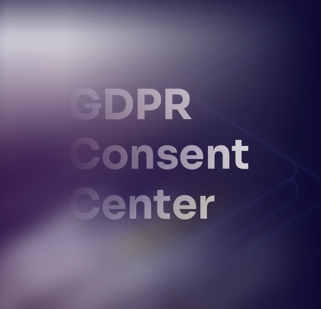 GDPR Consent Center