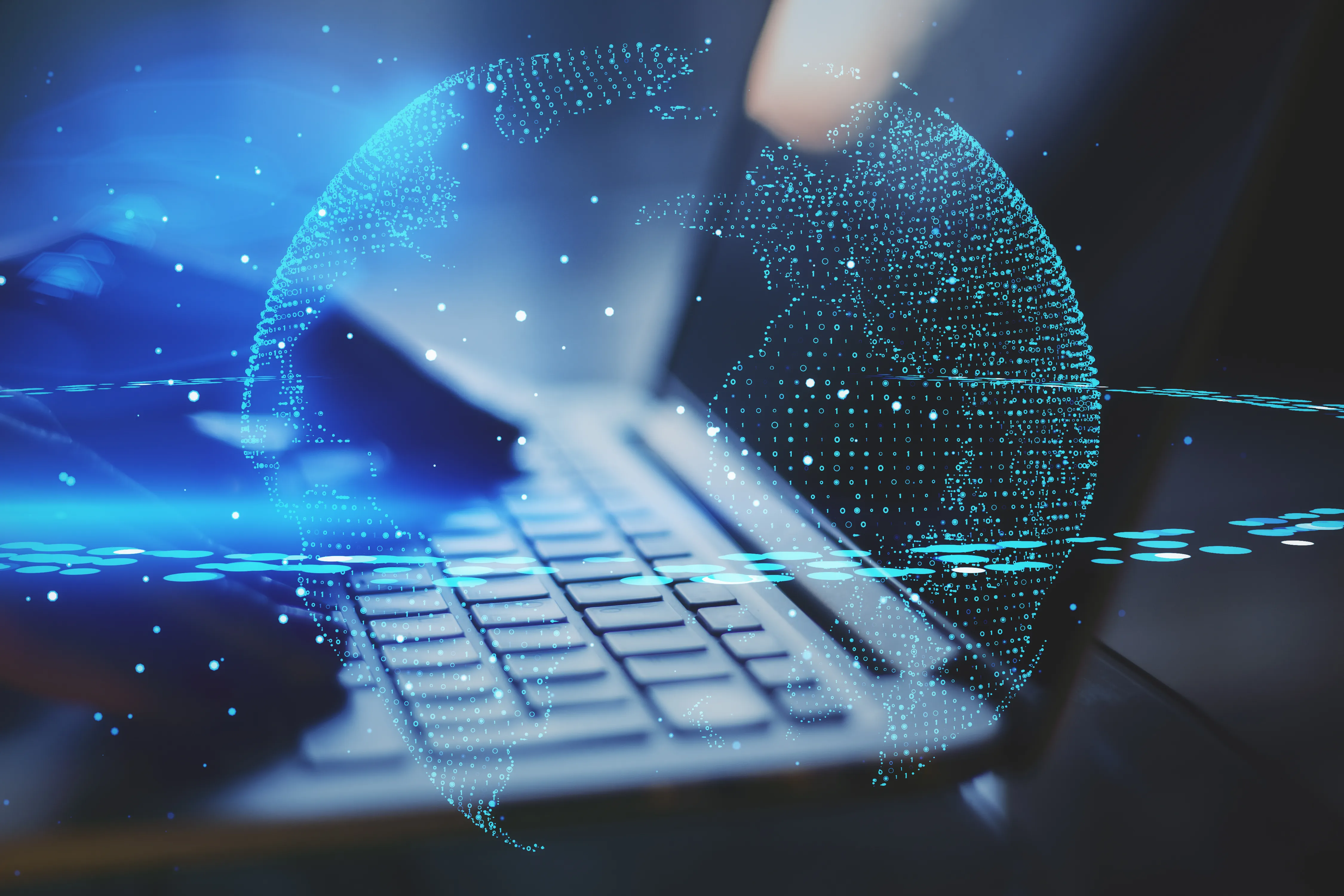 computador num mundo virtual