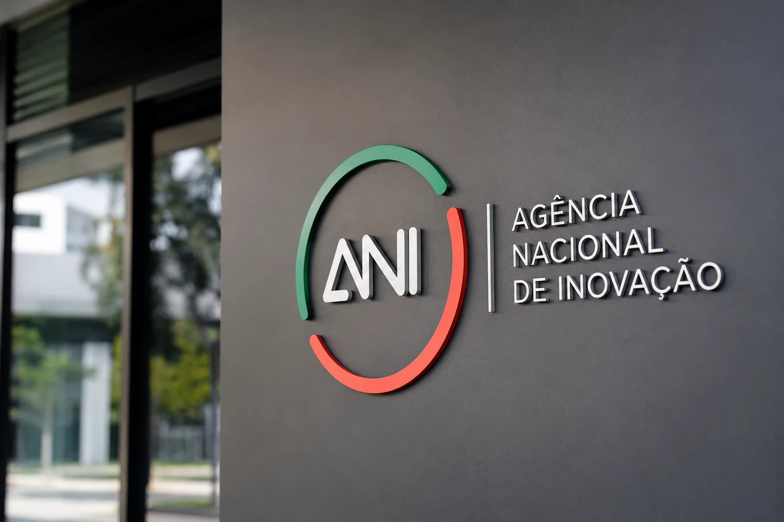 Logo da agência Nacional de inovação